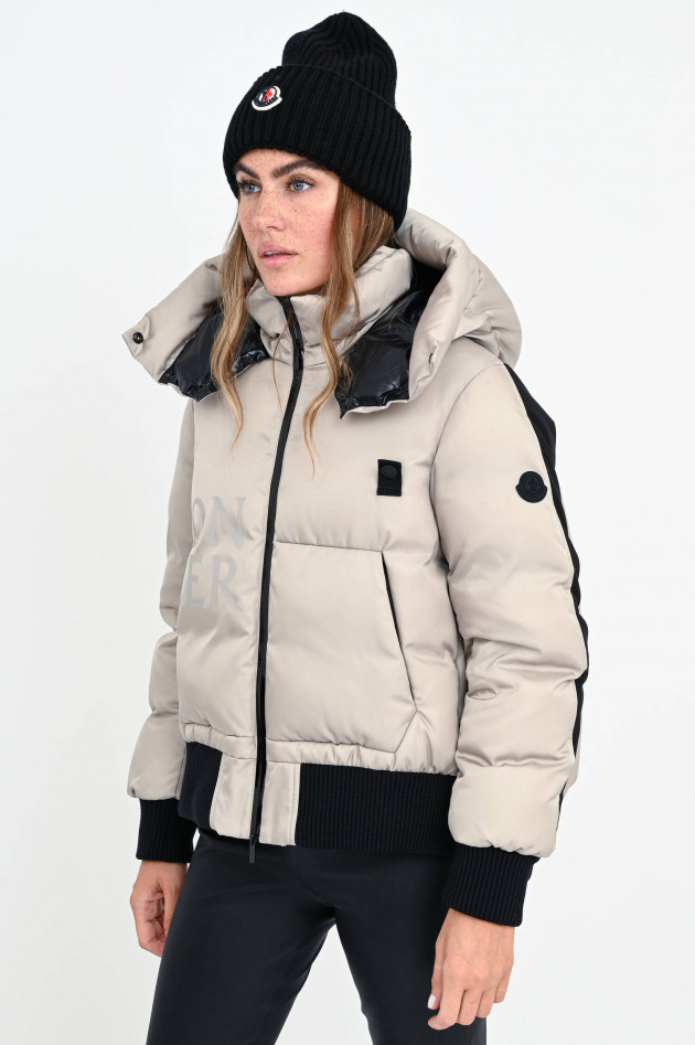 Moncler Bomberjacke HOMOGYNE in Sand