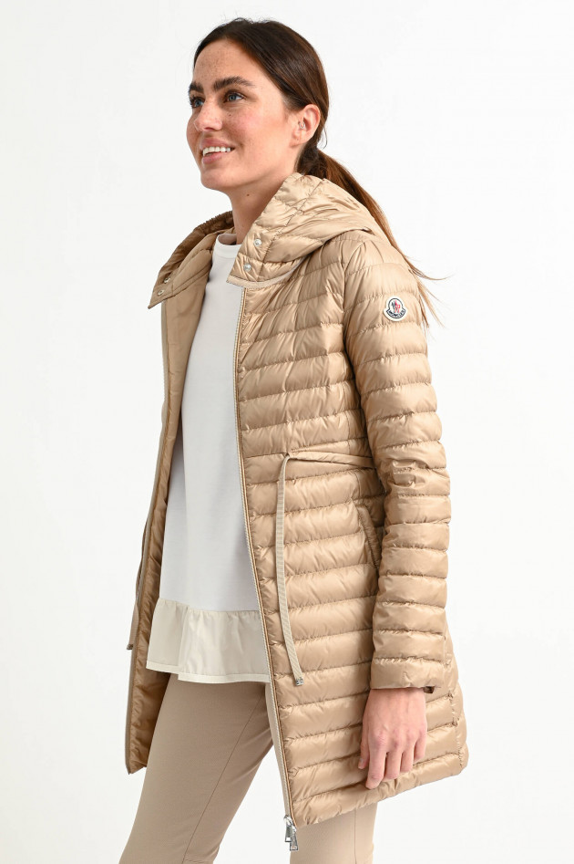 Moncler Leichter Daunenmantel BARBEL in Beige