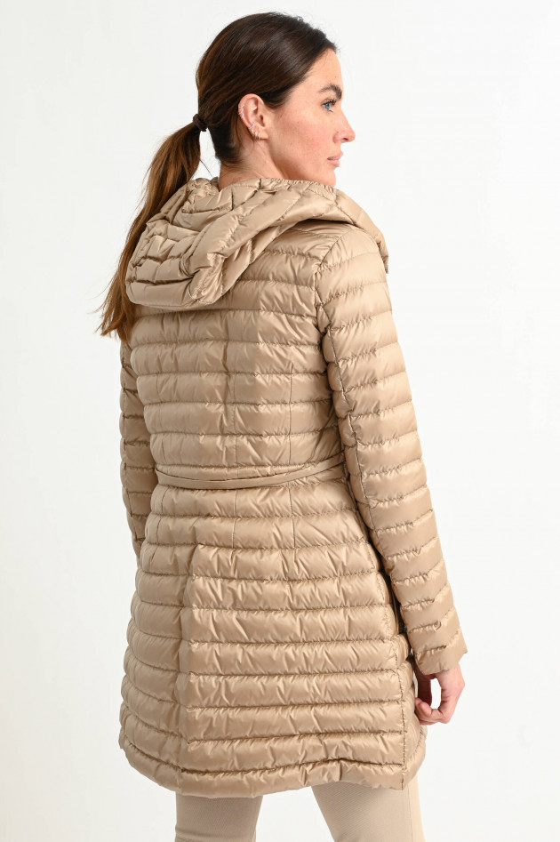 Moncler Leichter Daunenmantel BARBEL in Beige
