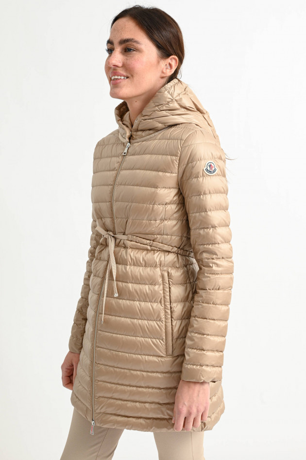 Moncler Leichter Daunenmantel BARBEL in Beige