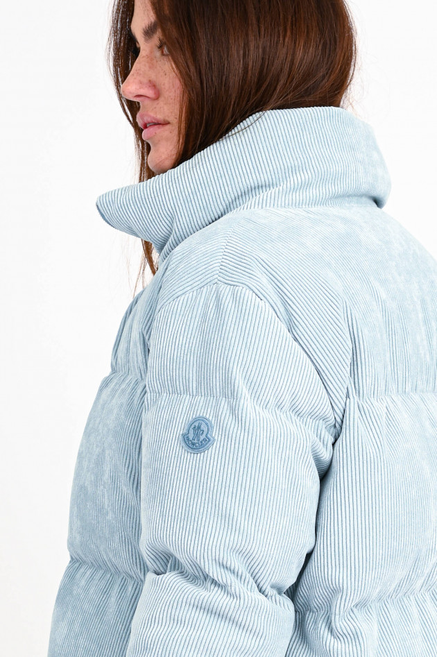 Moncler Cord-Daunenjacke ANTRE in Hellblau