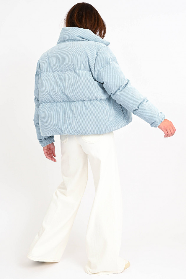 Moncler Cord-Daunenjacke ANTRE in Hellblau