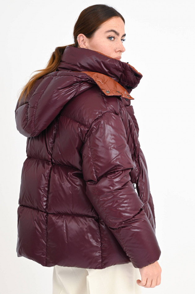 Moncler Daunenjacke PARANA in Bordeaux/Terracotta