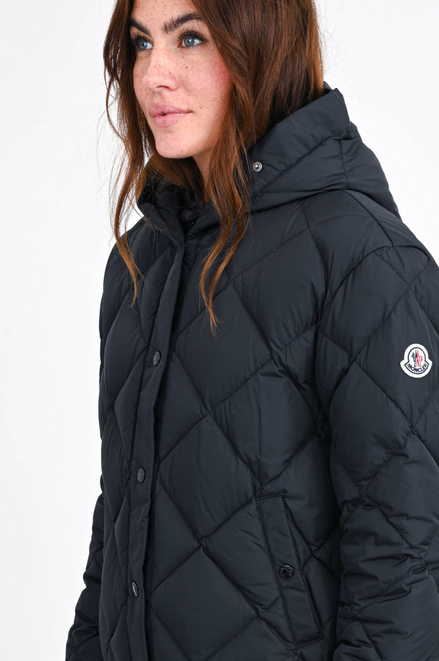 Moncler Rautensteppjacke ArVOUIN in Schwarz