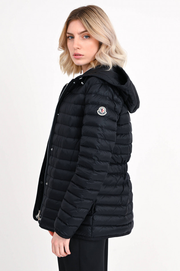 Moncler Kurzer Parka OREDON in Schwarz