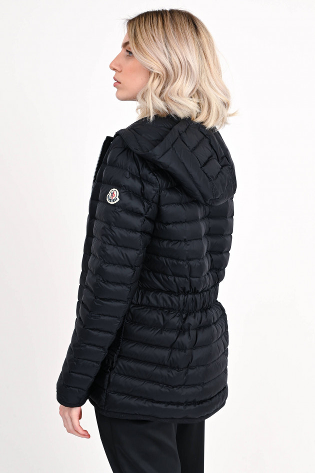 Moncler Kurzer Parka OREDON in Schwarz