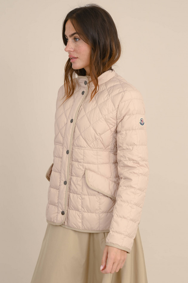 Moncler Gesteppte Jacke COURLIS in Nude