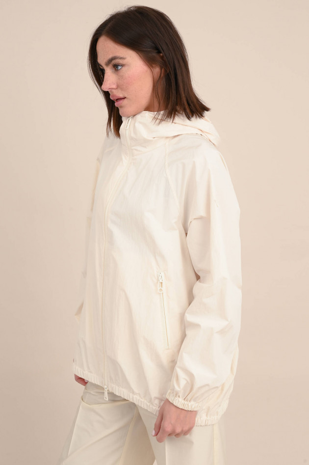 Moncler Jacke EURIDICE mit Schnürdetail in Creme