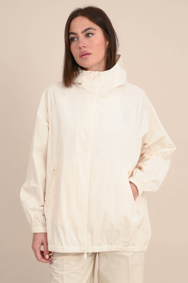 Moncler Jacke EURIDICE mit Schnürdetail in Creme