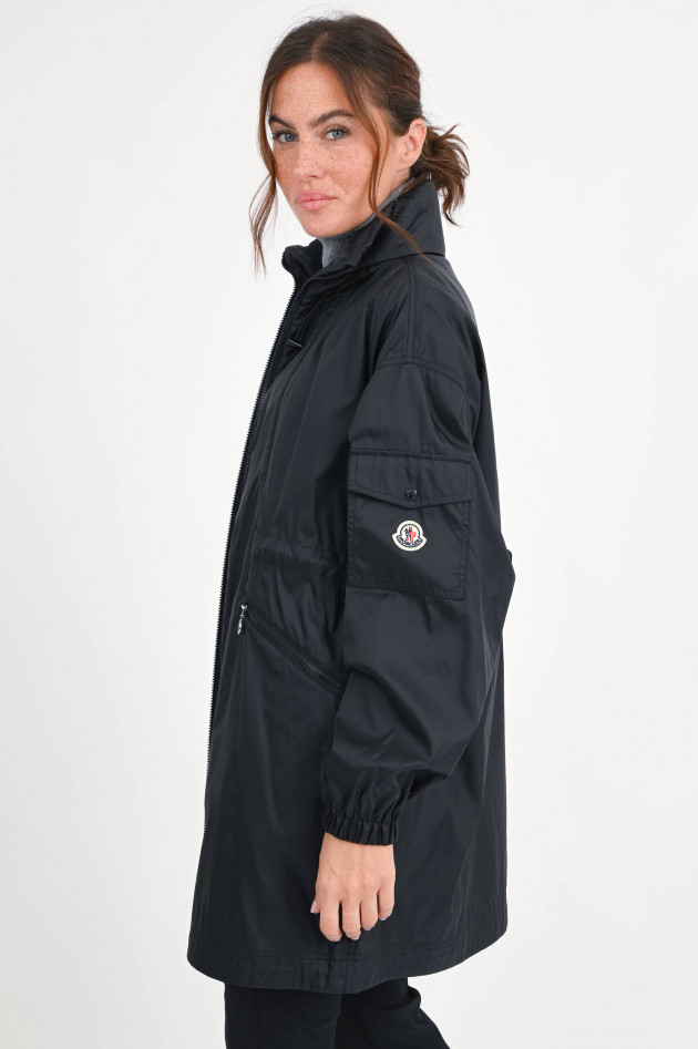 Moncler Leichter Parka ADHEMAR in Schwarz