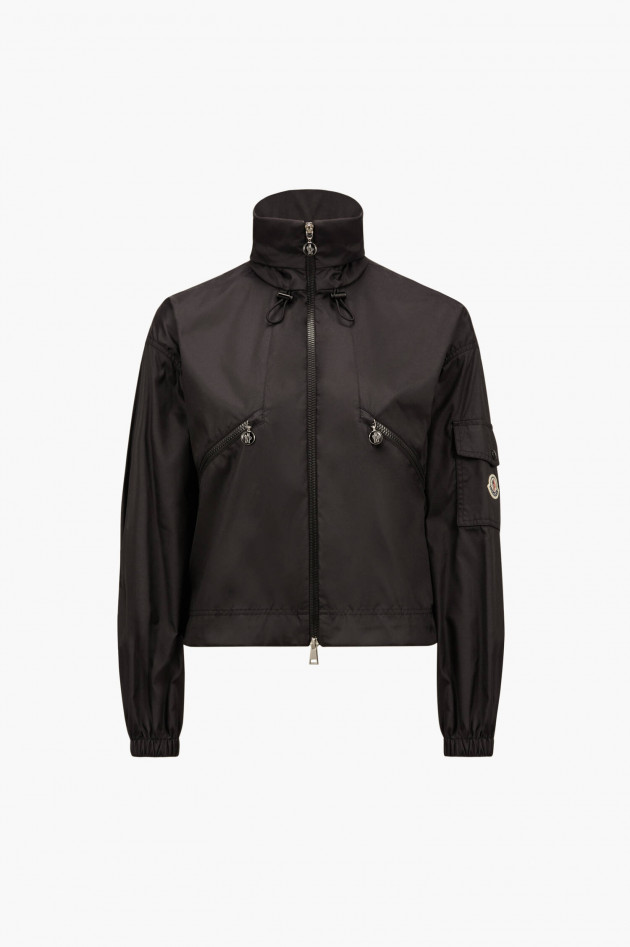 Moncler Kurzer Parker HEMAR in Schwarz