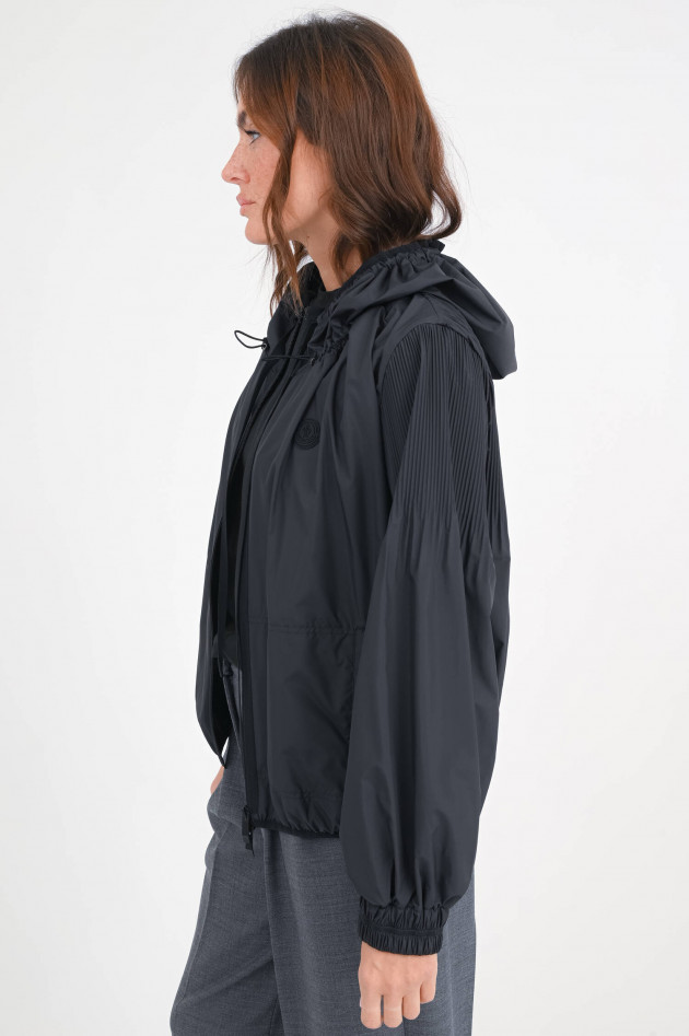 Moncler Kurzer Parka AUXONNE in Schwarz