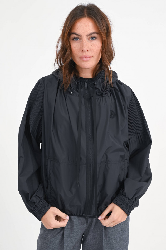 Moncler Kurzer Parka AUXONNE in Schwarz