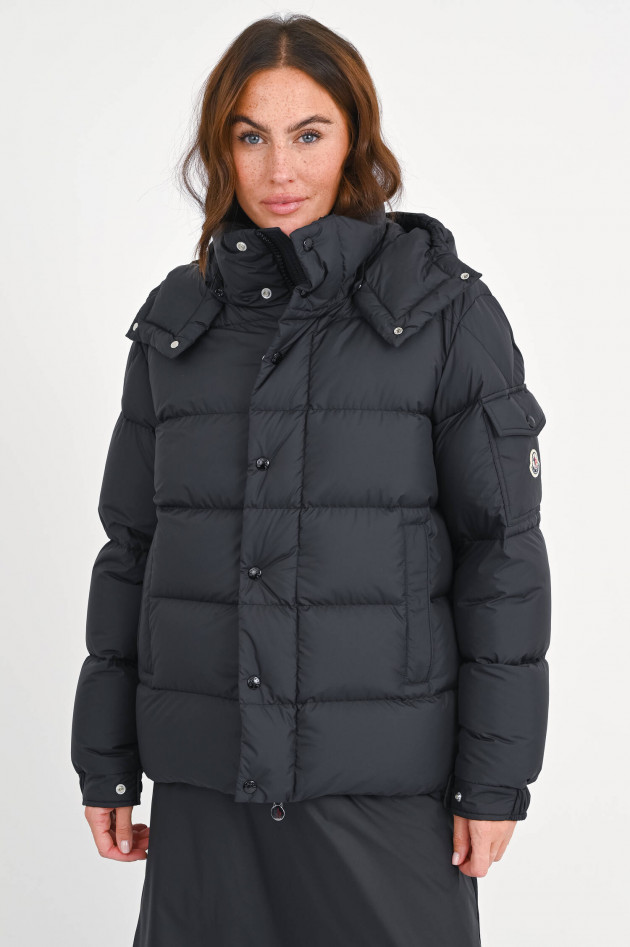 Moncler Daunenjacke MAYA in mattem Schwarz