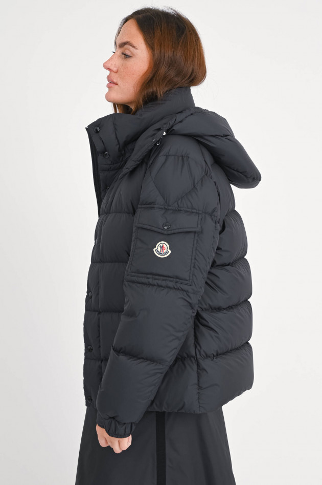 Moncler Daunenjacke MAYA in mattem Schwarz