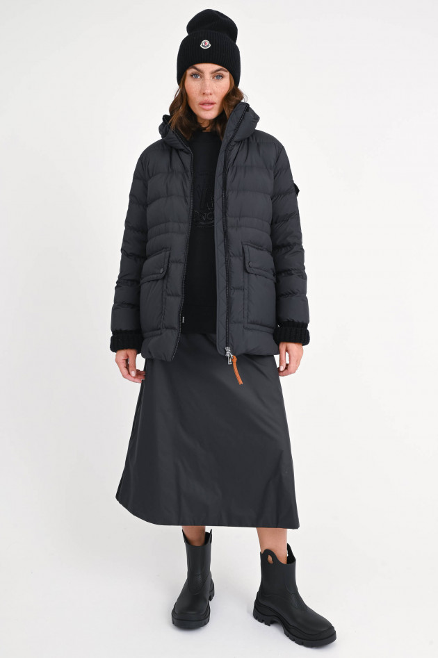 Moncler Daunenjacke BAUX in mattem Schwarz