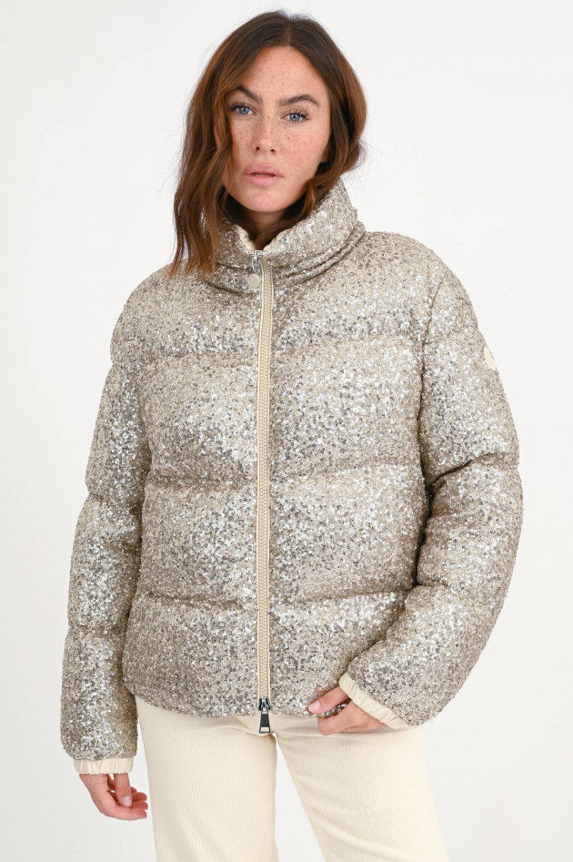 Moncler Daunenjacke ANTERNES mit Pailletten in Gold