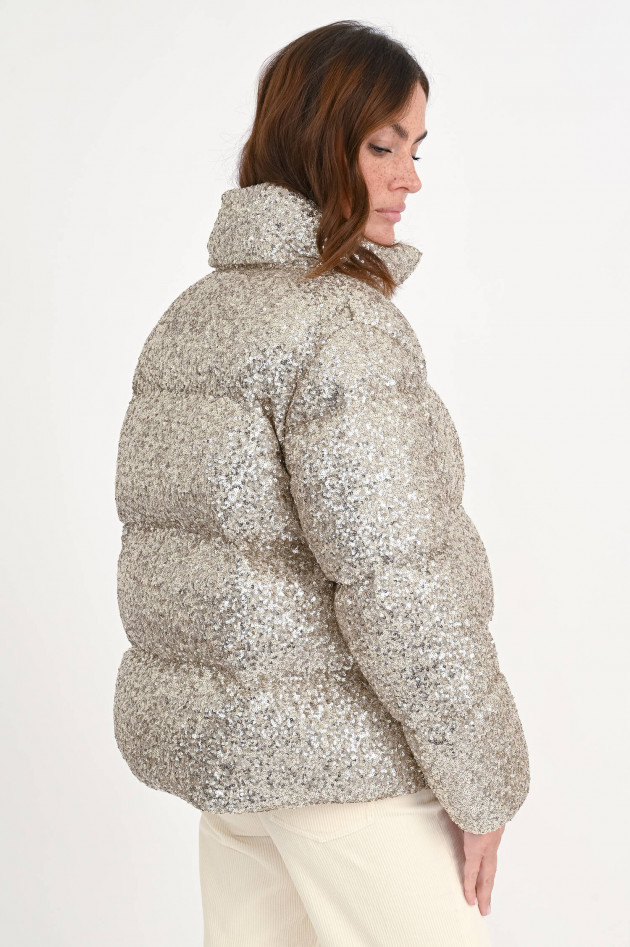 Moncler Daunenjacke ANTERNES mit Pailletten in Gold