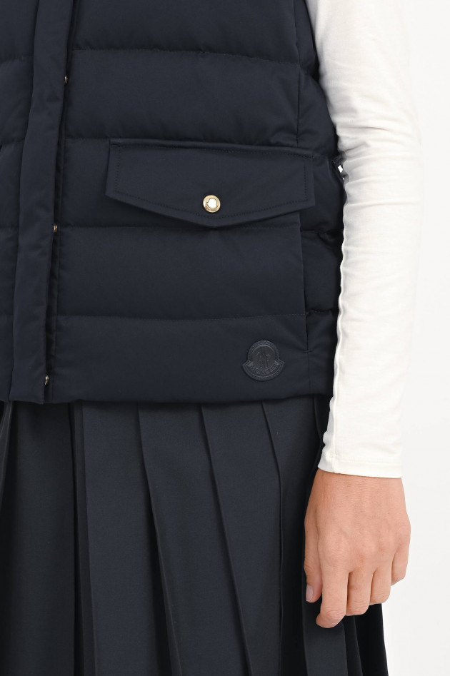 Moncler Daunenweste BESSET in Marine