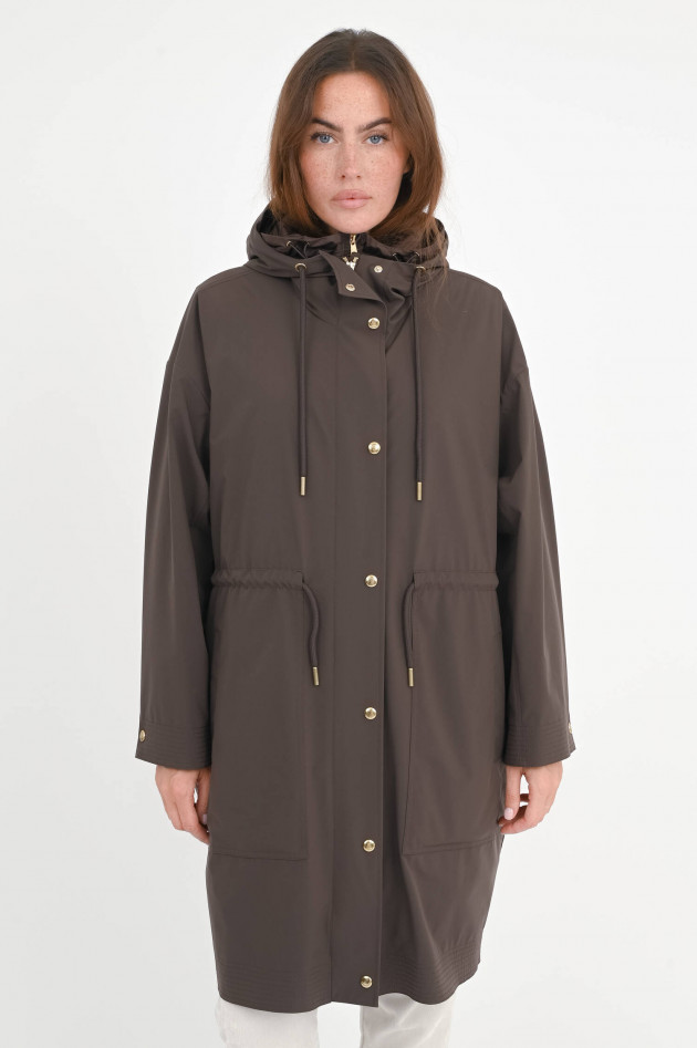 Moncler Daunenparka SAINBEL 2-in-1-Modell in Chocolate