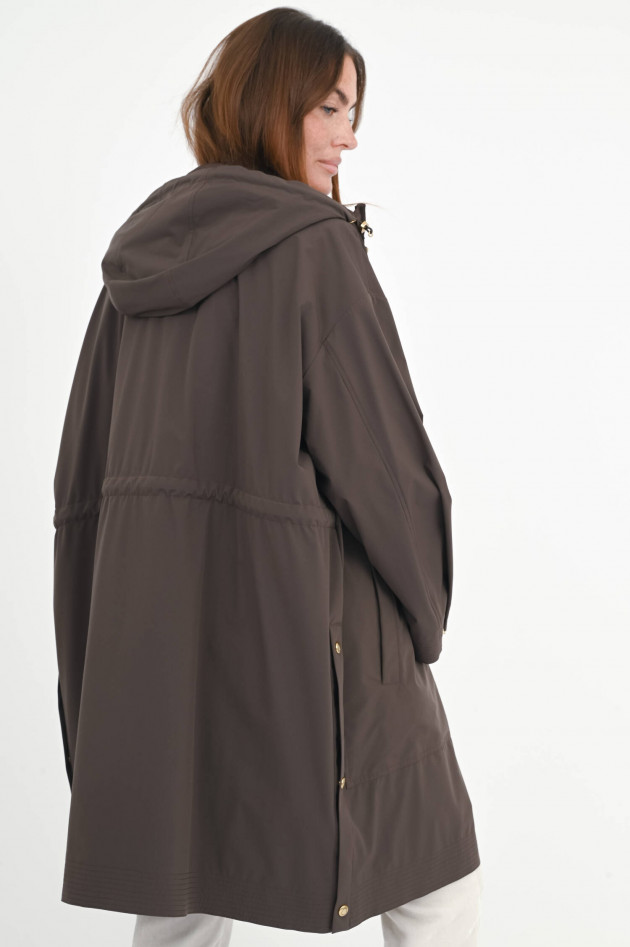 Moncler Daunenparka SAINBEL 2-in-1-Modell in Chocolate