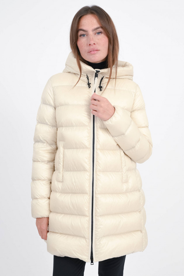Moncler Kurzmantel SUYENNE mit Kapuze in Hellbeige