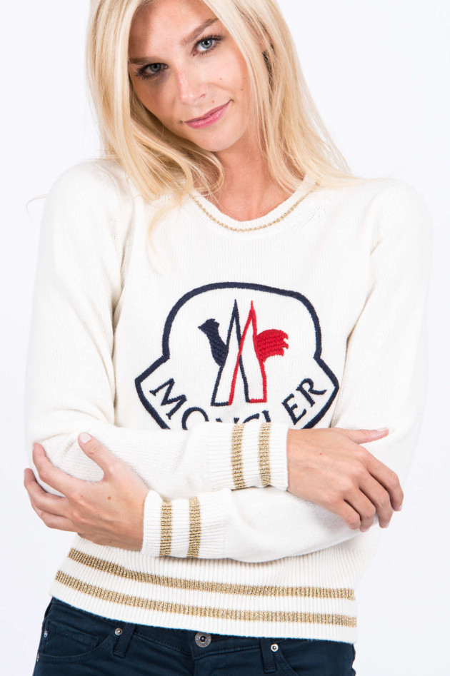 Moncler Pullover in Natur