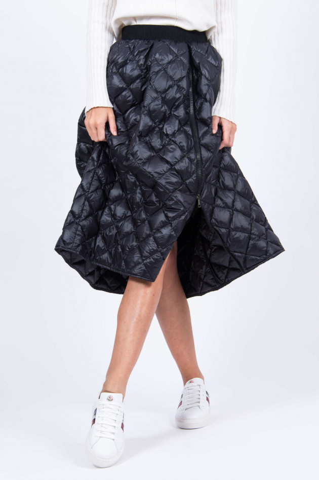 Moncler Daunenrock in Schwarz