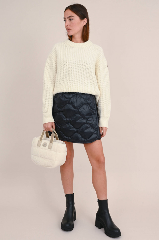 Moncler Mini Daunenrock in Schwarz
