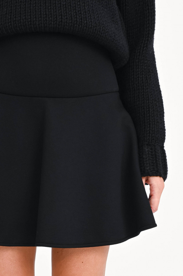 Moncler Rock mit Volants in Schwarz