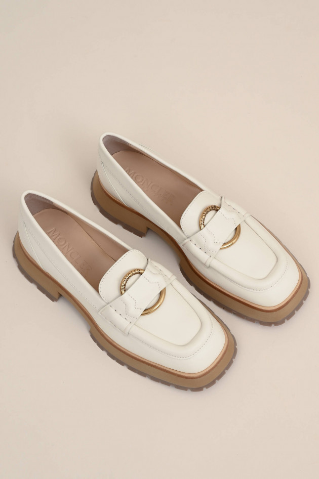 Moncler Loafer BELL in Naturweiß