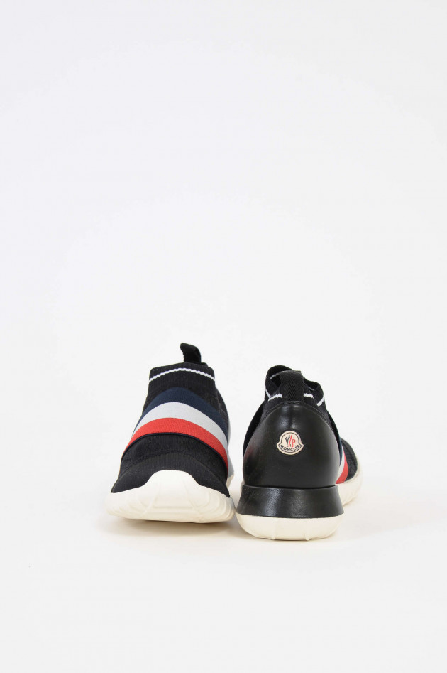 Moncler Sneakers in Schwarz/Weiß/Rot