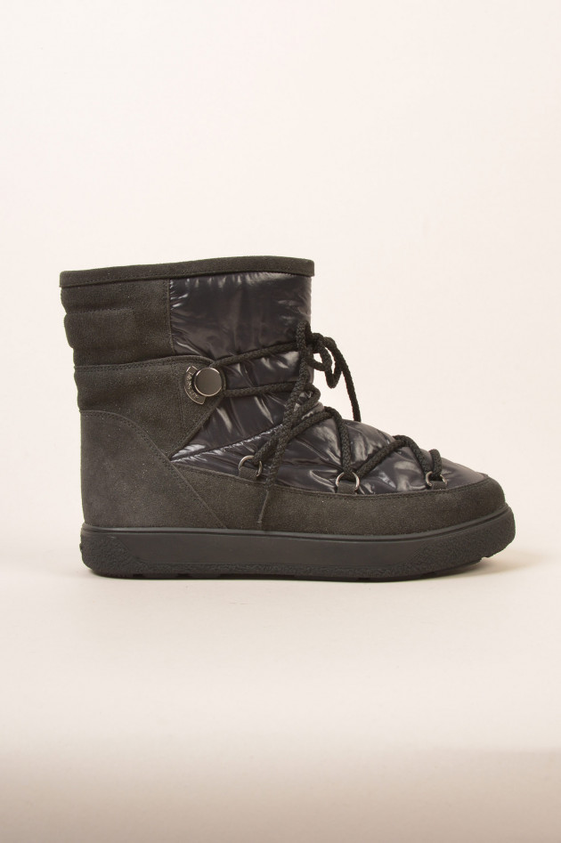 Moncler Boots in Schwarz