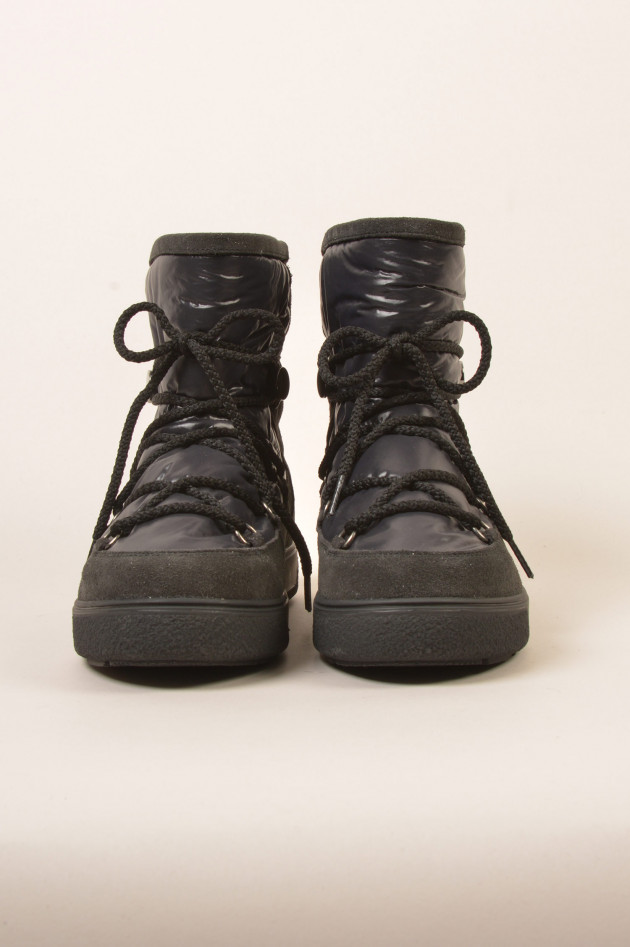 Moncler Boots in Schwarz