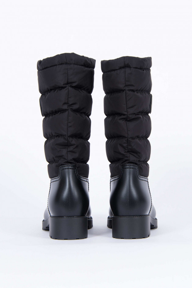 Moncler Daunenstepp Stiefel GINETTE in Schwarz