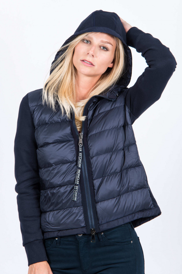 Moncler Sweatjacke in Navy