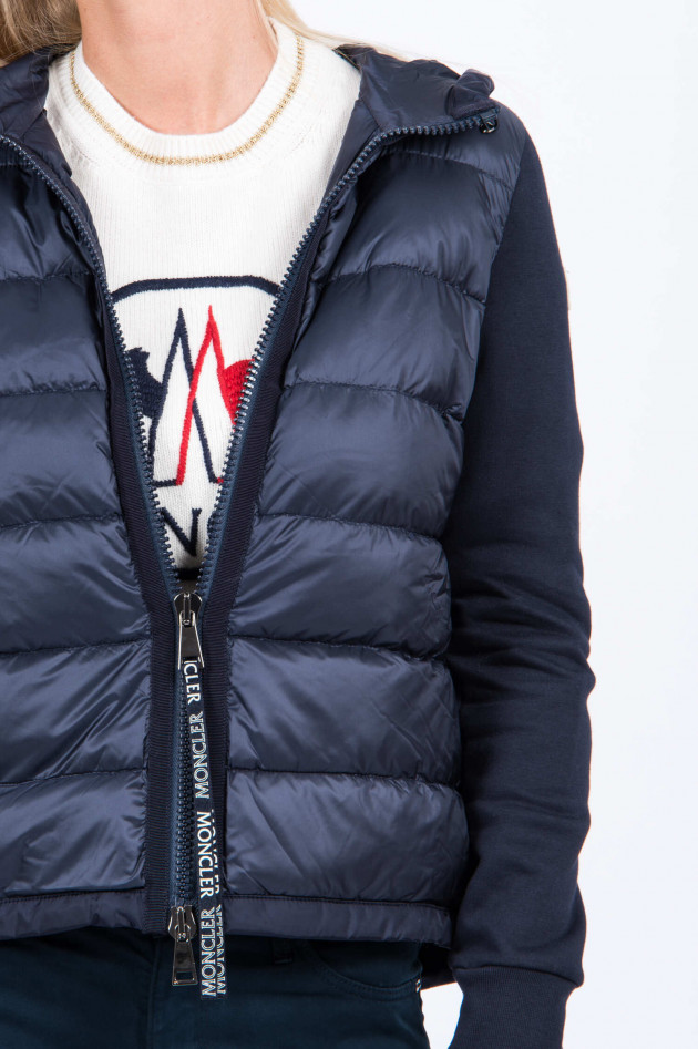 Moncler Sweatjacke in Navy