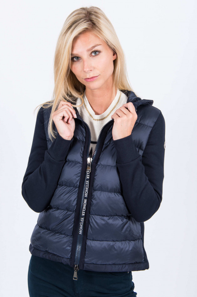 Moncler Sweatjacke in Navy