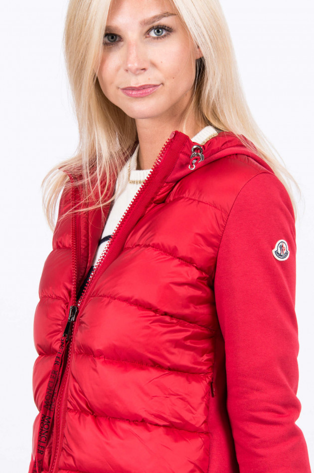 Moncler Sweatjacke in Rot