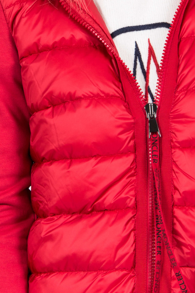 Moncler Sweatjacke in Rot