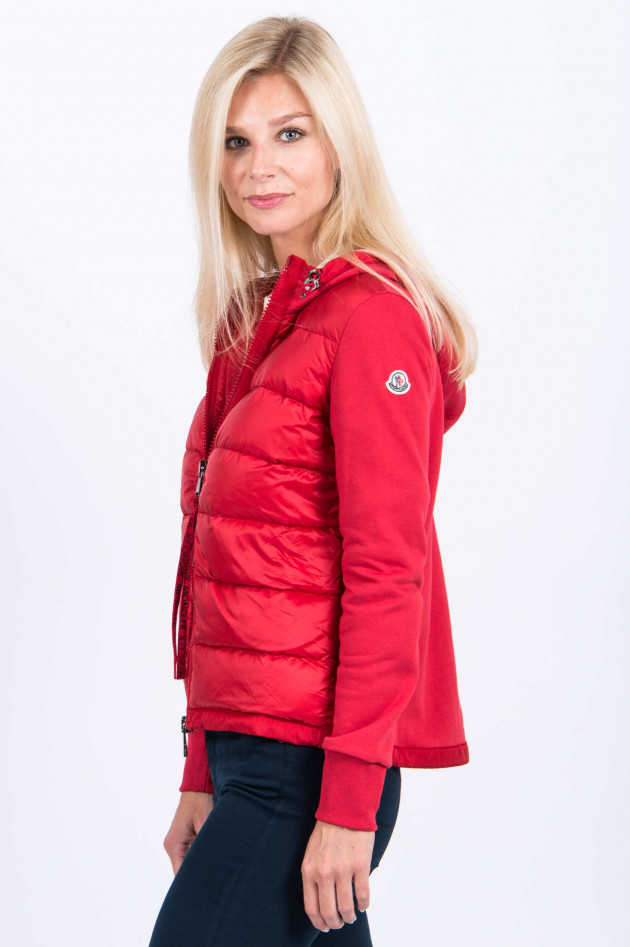 Moncler Sweatjacke in Rot