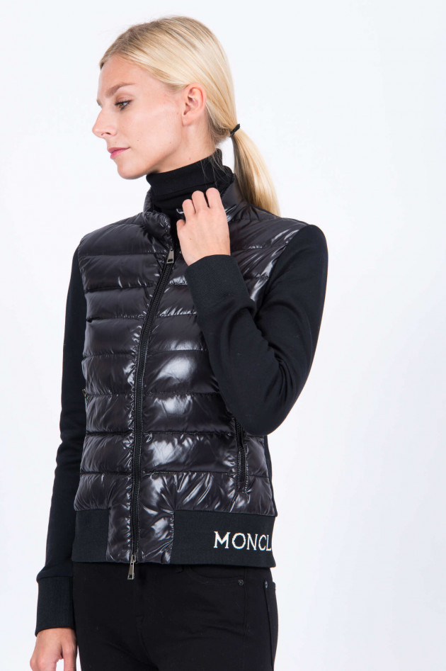 Moncler Sweatjacke in Schwarz