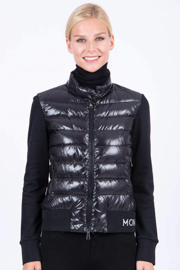 Moncler Sweatjacke in Schwarz