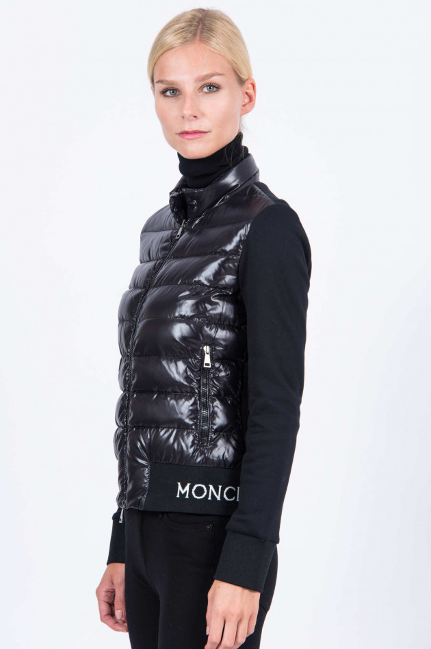 Moncler Sweatjacke in Schwarz