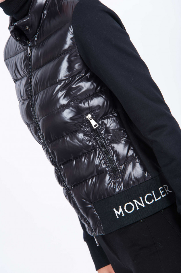 Moncler Sweatjacke in Schwarz