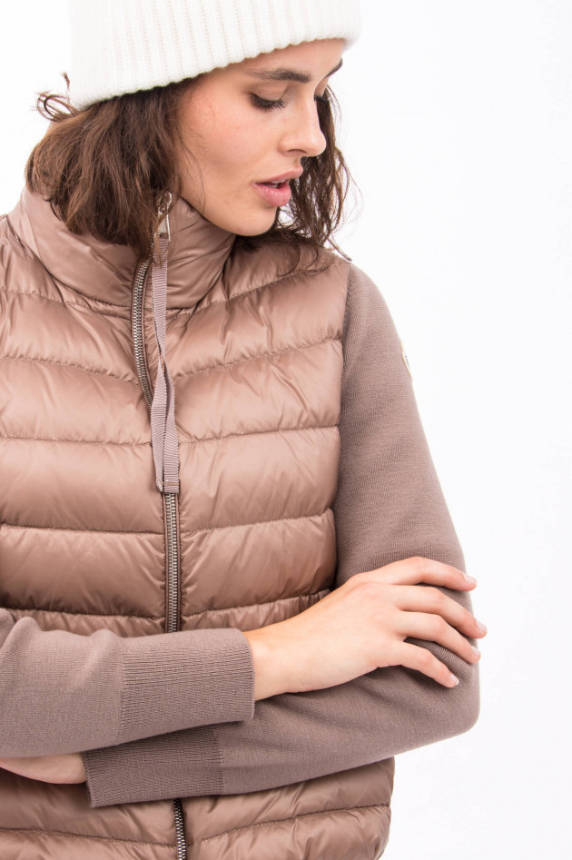 Moncler Jacke HYBRID in Mocca