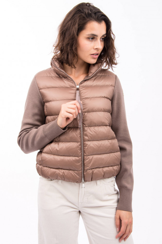 Moncler Jacke HYBRID in Mocca