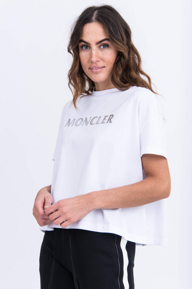 Moncler Oversized Shirt in Weiß