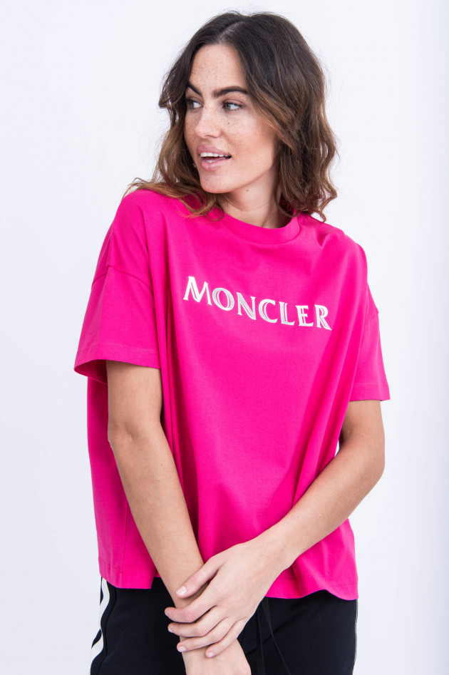 Moncler Oversized Shirt in Pink
