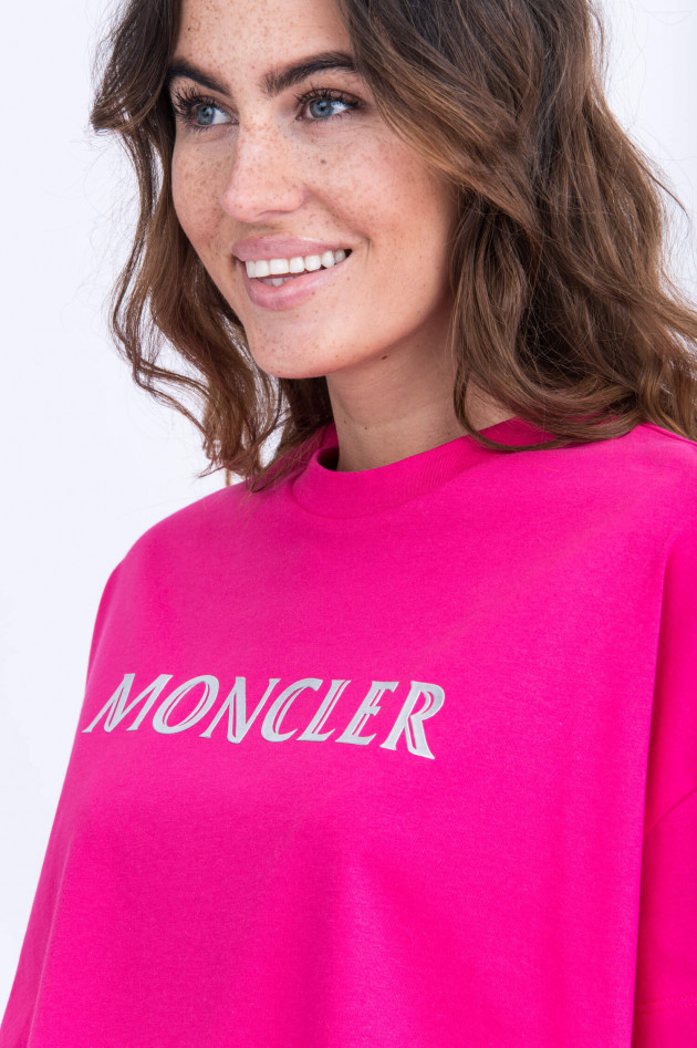 Moncler Oversized Shirt in Pink